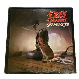 Ozzy Osbourne - Blizzard Of Ozz Vinyl Lp 1981 Jet Jz 36812 Orig Vg