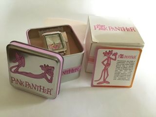 Pink Panther 2005 40th Anniversary Ladies Wrist Watch Metro Goldwyn Mayer Studio