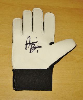 Asmir Begovic Signed Goalkeeper Glove Stoke City Autograph Goalie Gk,