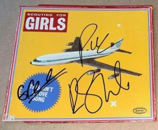 Scouting For Girls - This Aint Love Song - Signed Fully - Uk Cd Ep - Uacc