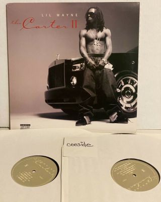 Lil Wayne Tha Carter Ii 12 " Promo Vinyl Record Cash Money 2005 Weezy Double Lp