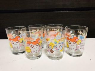 At That Time Tottoko Hamtaro Hamutaro Glass Cup Set Of 6 Very Old And Cute Print