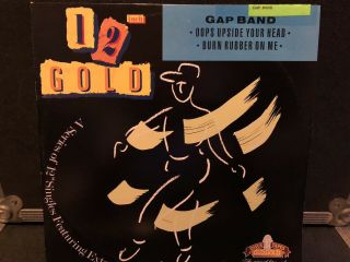 Gap Band 12” Oops Upside Your Head / Burn Rubber On Me Vg,  Rare Import