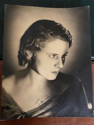 Ann Todd Signed Autograph Photo Film Star Movie Stars Actress Silent