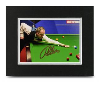 John Higgins Signed 10x8 Photo Snooker Autograph Memorabilia Display