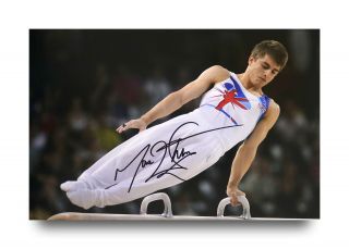 Max Whitlock Signed 12x8 Photo Olympics Autograph Memorabilia