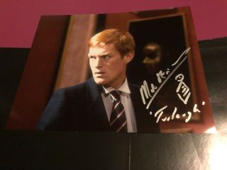 Doctor Who Hand Signed 10 X 8 Photo By Mark Strickson (turlough) Auto