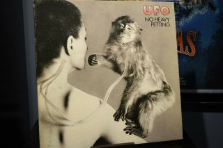 Ufo - No Heavy Petting Vinyl Lp 1st Press Nm