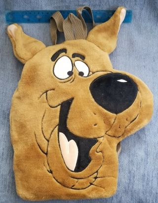 1998 Vintage Scooby Doo Plush Huge Backpack Rare