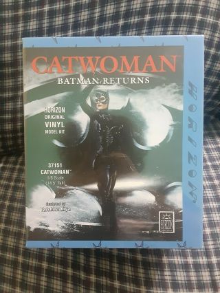 1997 Horizon Vinyl Model Kit Catwoman Batman Returns Dc Comics