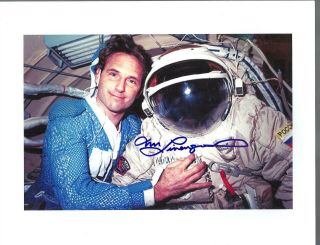 Mir Astronaut Jerry Linenger Autograph,  Hand Signed