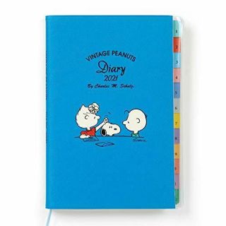 Sanrio Snoopy B6 Indexed Diary 2021