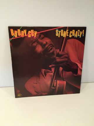 Buddy Guy Stone Crazy Al 4723 Alligator Blues Record Vinyl Lp