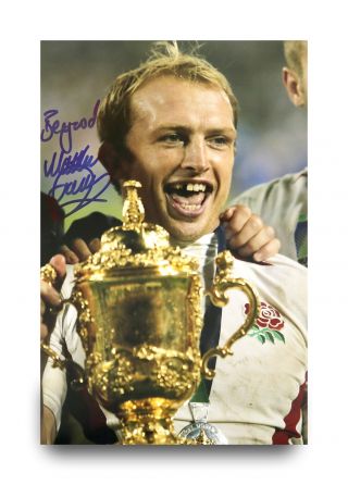 Matt Dawson Signed 12x8 Photo England Rugby Autograph Memorabilia