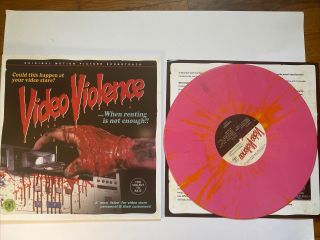 Video Violence Lp Oop Vinyl Terror Vision Lunchmeat Vhs Pink Splatter Sov Ost
