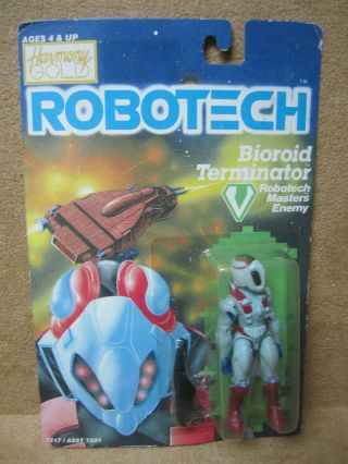 Bioroid Terminator - Robotech Macross - Vintage 1985 Matchbox Action Figure (a)