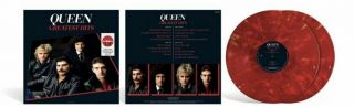 Queen Greatest Hits Exclusive Ruby Red Blend Colored Vinyl Double Lp Album