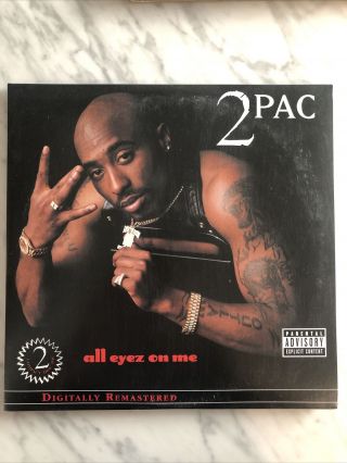 2 Pac All Eyez On Me 4 LP Vinyl 2