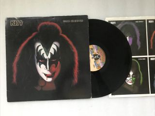 Gene Simmons - Kiss - Solo - 1978 Casablanca Vinyl 12  Lp