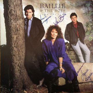 Baillie & The Boys - Album Flat Signed By All 3 Band Members