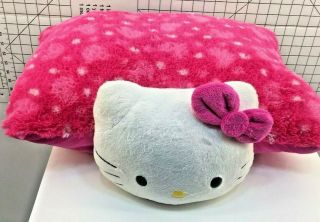 Large Hello Kitty Pillow Pet Washed 17.  5 X18 X 5