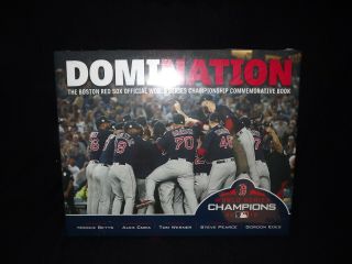 Boston Red Sox Domination World Series Champion 2018 Book In Plastic