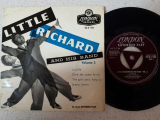 Vinyl Ep 7 " Little Richard - Lucille/jenny,  Jenny,  2 - Record Cond England