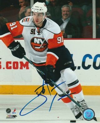 John Tavares Signed York Ny Islanders 8x10 Photo 2 Autograph