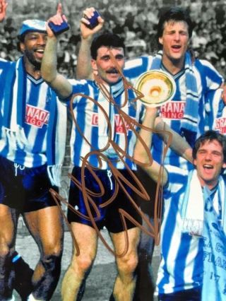 Micky Gynn SIGNED Huge 16x12 Coventry City 1987 FA Cup Winners Photograph 2