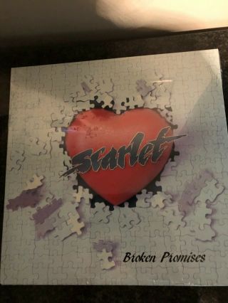 Scarlet - Broken Promises Ep 1986 Private Press Metal Steeler