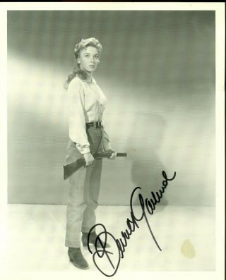 Beverly Garland (1926 - 2008) Autographed Hand Signed 8 X 10 Black & White Photo