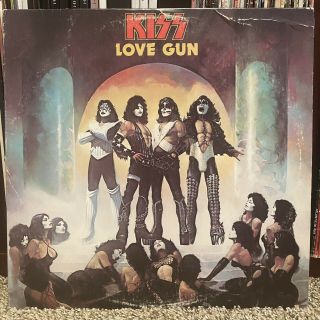 Kiss Love Gun 1985 Polygram 501 Reissue Fw3 W/barcode Plant 53