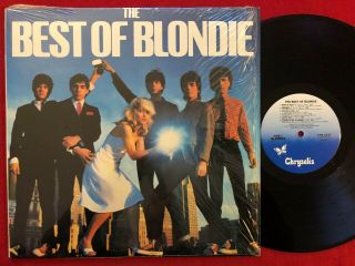 The Best Of Blondie Lp (1981) Ex/nm Shrink Chrysalis Chr - 1337 Wave Rock
