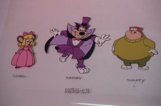 Filmation Mighty Mouse Character Cell,  Oil Can Harry,  Pearl Pureheart