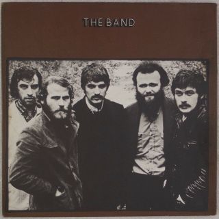 The Band: Self Titled (brown Album) Us ’69 Capitol Orig Levon Helm Rock Vinyl Lp