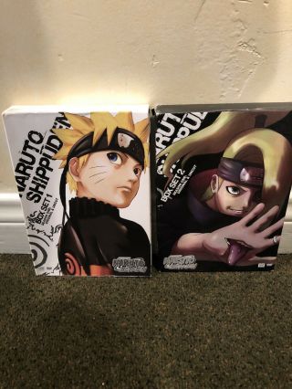 Naruto: Shippuden - Box Set 1 And 2 (dvd,  2010,  3 - Disc Set)