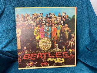 Beatles Sgt Pepper Capital Mono Mas 2653 Vinyl Record Lp Album