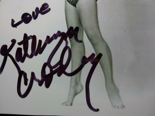 KATHRYN GRANT CROSBY Hand Signed Autograph 4X6 Photo - BING - SEXY ACTRESS 2