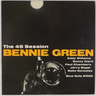 Bennie Green: The 45 Session Blue Note Japan Bnj 61020 Jazz Lp Vinyl