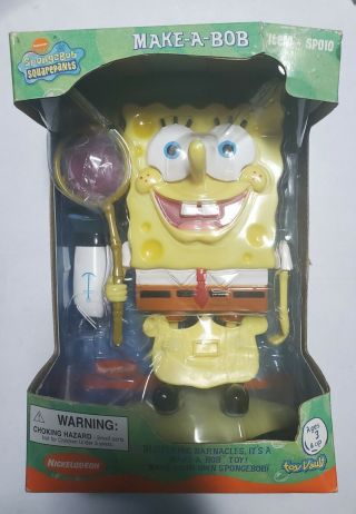 2002 Viacom Spongebob Squarepants Make A Bob