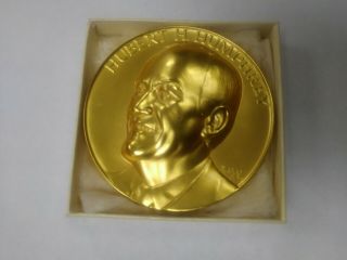 Hubert Humphrey - Commemorative Coin - Us Capitol Historical Society 49/1000