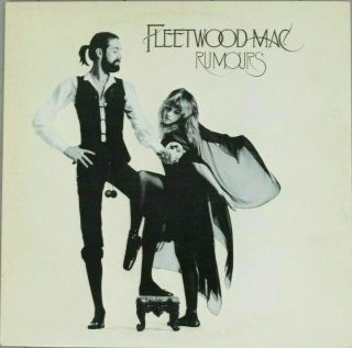 Fleetwood Mac Rumors Lp Vinyl Album 1977 Lyrics Sheet Bsk 3010 Nm/ex