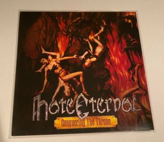 Conquering The Throne Hate Eternal 12 " Vinyl