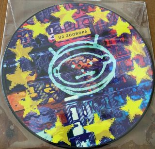 U2 Zooropa Lp Pic Disc