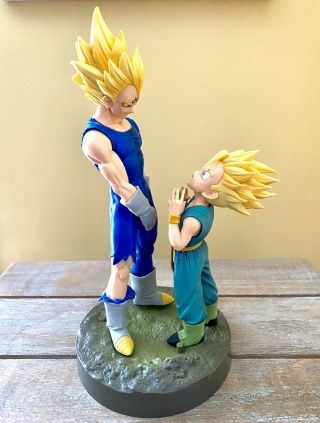 Dragon Ball Z Vegeta and Trunks Dramatic Father Son Goodbye Style Figurines 2