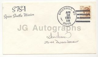 Thomas J.  Hennen - Nasa Astronaut - Signed First Day Cover