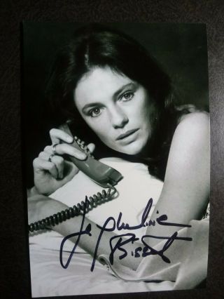 Jacqueline Bisset Authentic Hand Signed Autograph 4x6 Photo - Famous Sexy Actress