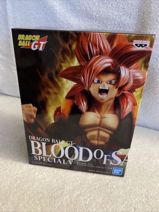 Banpresto 39492 Dragon Ball Gt Blood Of Saiyans Special V S.  4 Gogeta Figure