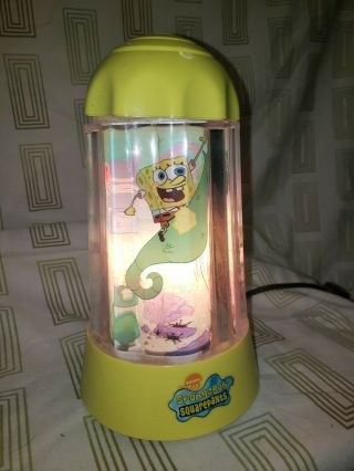 Spongebob Squarepants Rotating Lamp 10”
