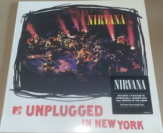 Nirvana Mtv Unplugged In York Eu Import Vinyl Lp W/ Download